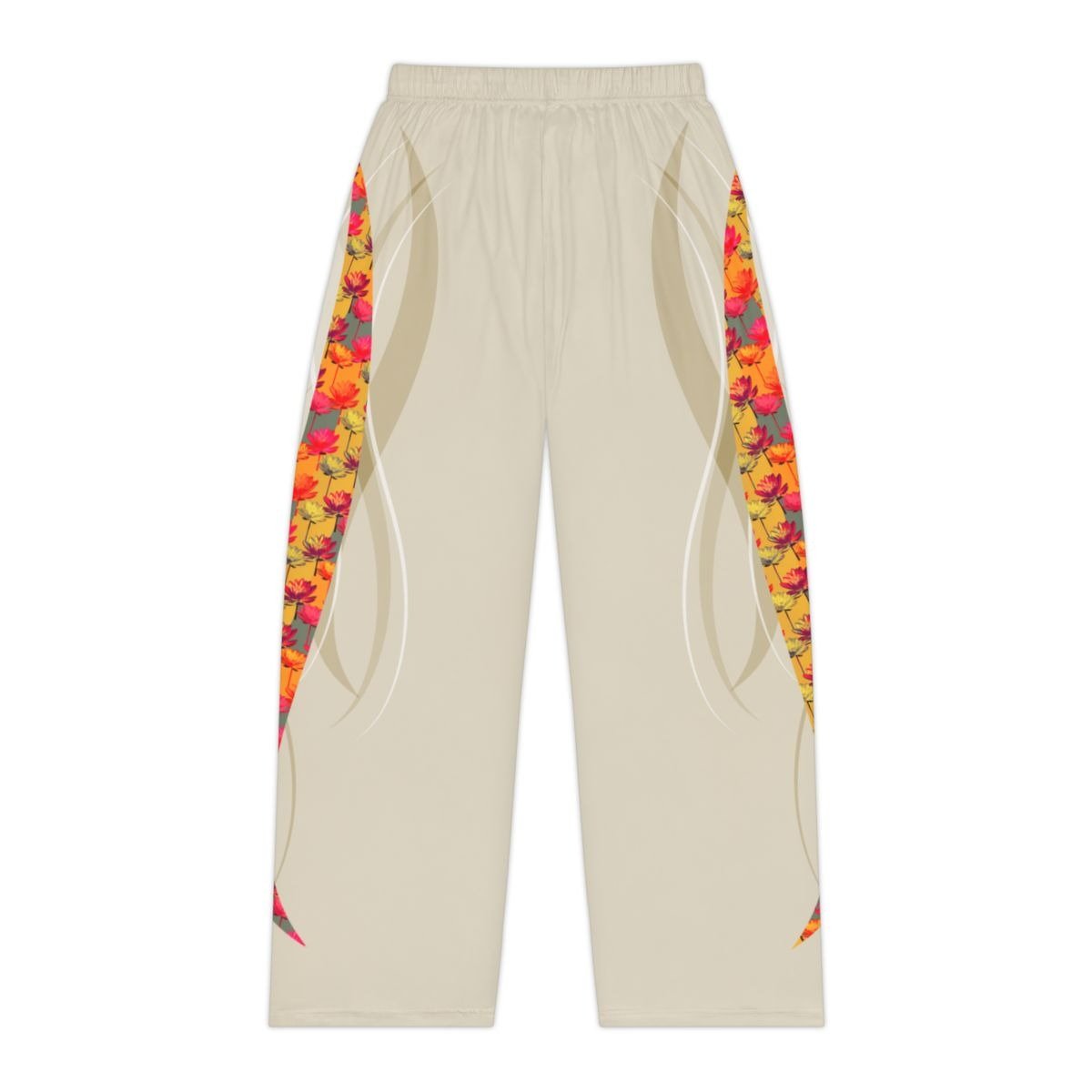 Sacred Bloom Lotus Flower Relaxed Fit Lounge Pants - Image 5