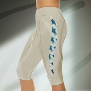 Ocean Flow Capri  Leggings