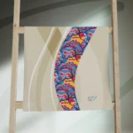 Cherry Blossom Drift Gym Towel