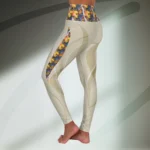 Butterfly Burst High-Waist Leggings