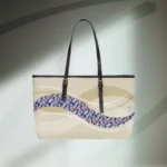 Blossom Drift Leather Shoulder Bag