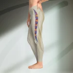 Cherry Blossom Drift Regular-Waist Leggings