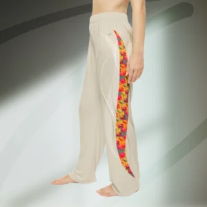 Sacred Bloom Lotus Flower Relaxed Fit Lounge Pants