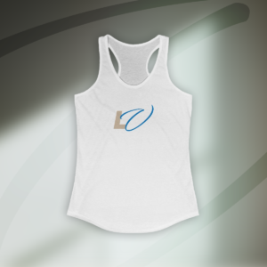 Luxe Vita Racerback Tank Top - Initials Logo