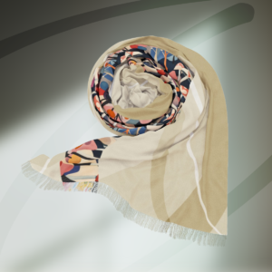 Mushroom Dreams Lightweight Wrap/Scarf