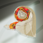 Sacred Bloom Lotus Flower Lightweight Wrap/Scarf