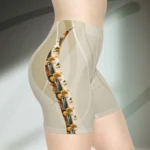 Mushroom Dreams Regular-Waist Spandex Shorts