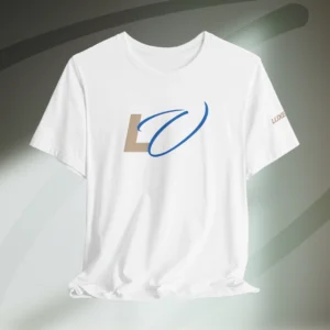 Luxe Vita Short Sleeve Graphic Tee | Initials Logo
