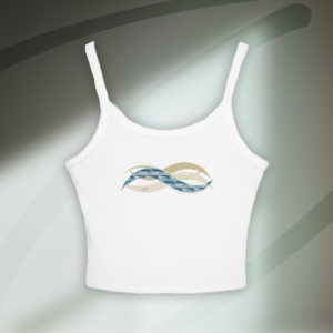 Ocean Flow Spaghetti Strap Tank Top