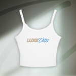 Luxe Vita Spaghetti Strap Tank Top - Full Logo