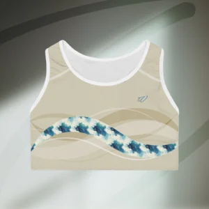 Ocean Flow Sports Bra