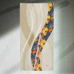 Butterfly Burst Mink-Cotton Towel