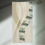 Ocean Flow Mink-Cotton Towel