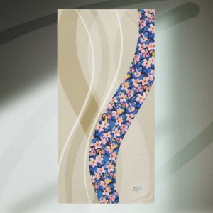 Blossom Drift Mink-Cotton Towel