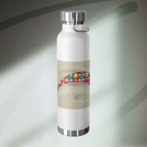 Sacred Bloom Lotus Flower Copper Vacuum Insulated Water Bottle