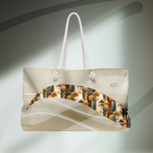 Mushroom Dreams Oversized Weekender Bag