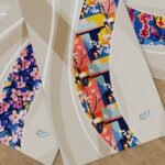 Luxe Vita Fauvist Yoga Mat | Cherry Blossom-Inspired Foam Mat